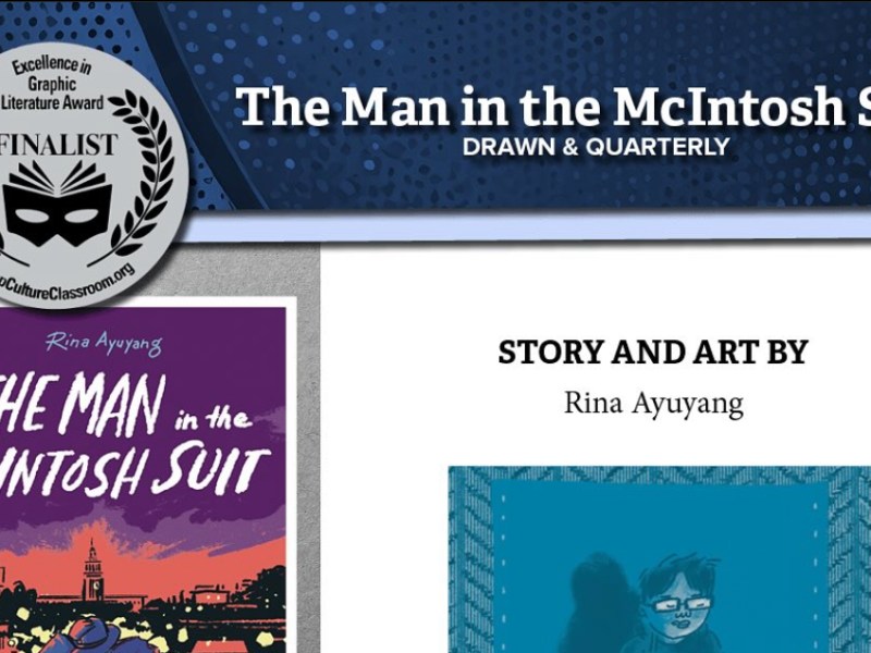 McIntosh named Finalist for 2024 Excellence in Graphic Literature&nbsp;Award